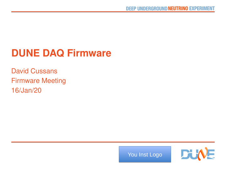 dune daq firmware