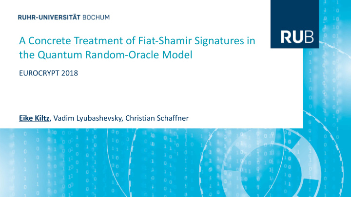 a concrete treatment of fiat shamir signatures in the