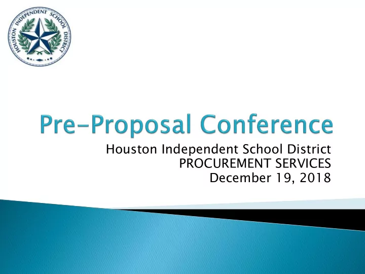 procurement services