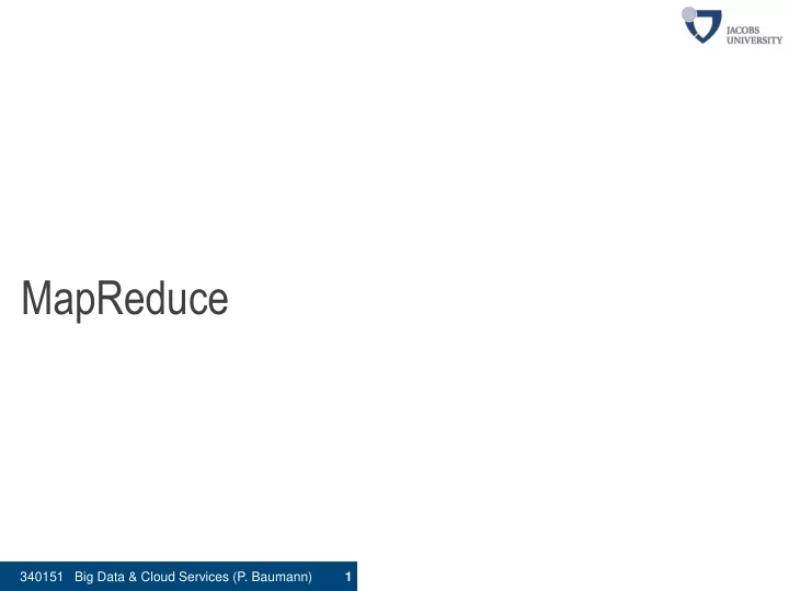mapreduce