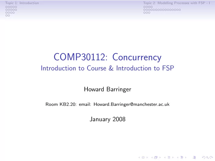 comp30112 concurrency