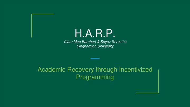 h a r p