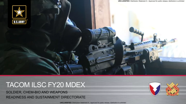 tacom ilsc fy20 mdex