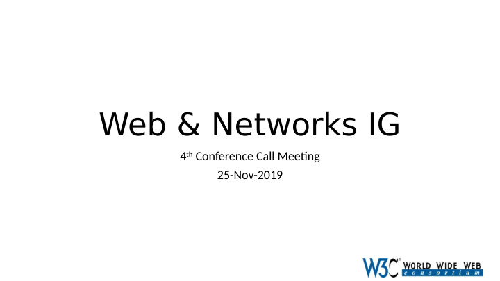 web networks ig