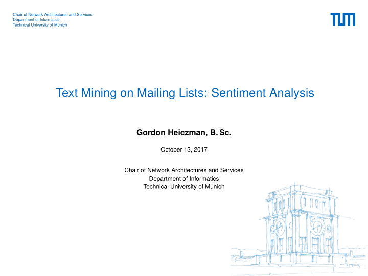 text mining on mailing lists sentiment analysis