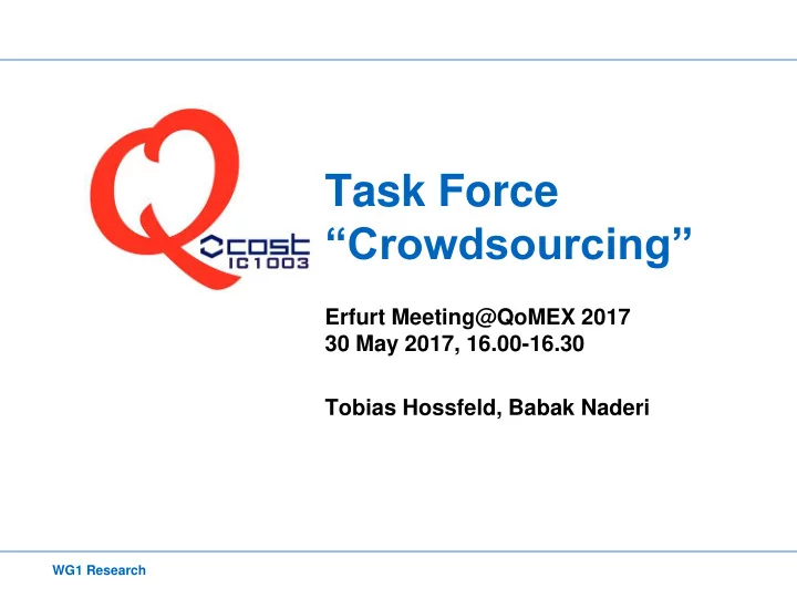 crowdsourcing