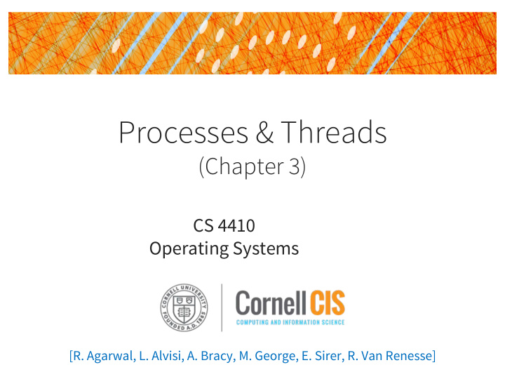 processes threads