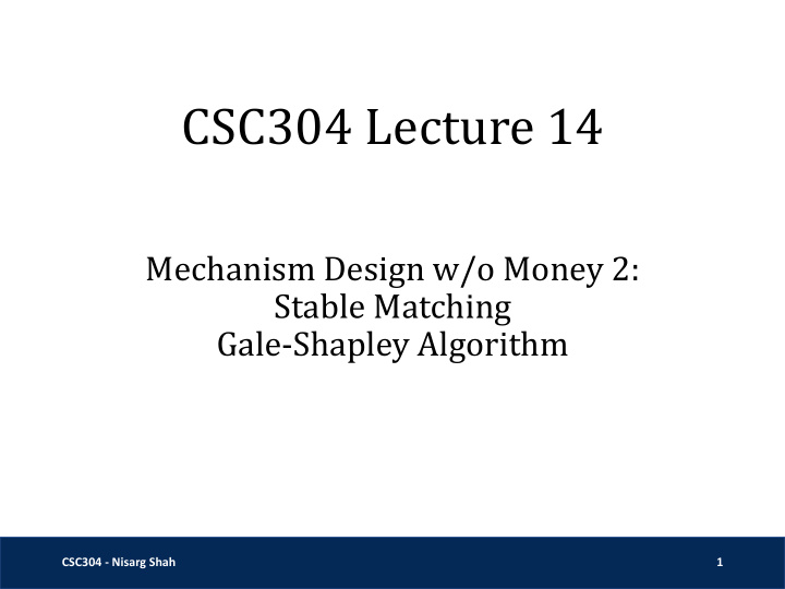 csc304 lecture 14