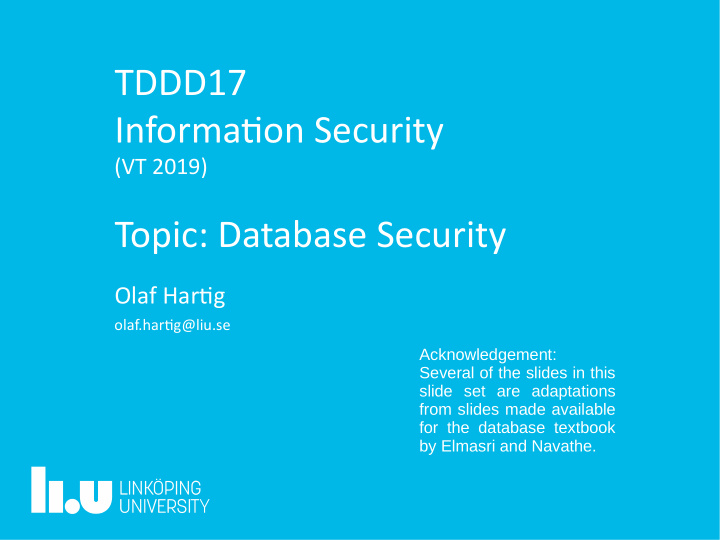 tddd17 informatjon security