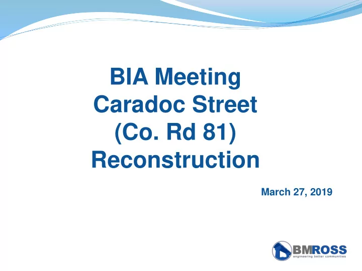caradoc street