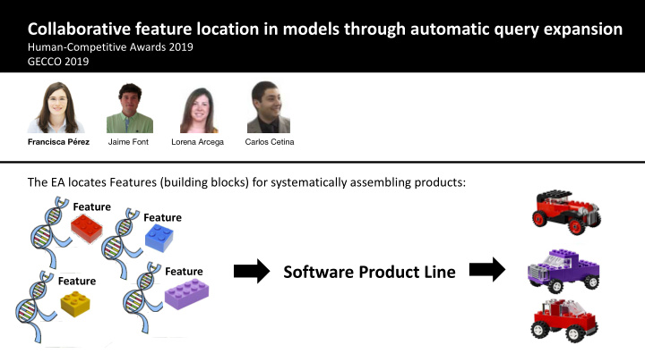 collaborative feature location in models through