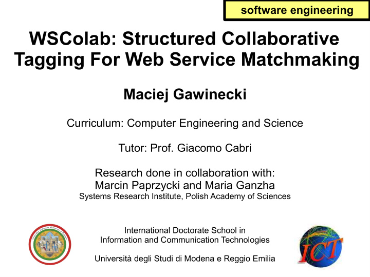 wscolab structured collaborative tagging for web service