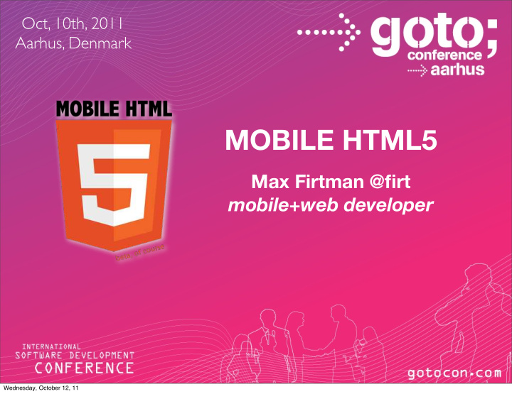 mobile html5