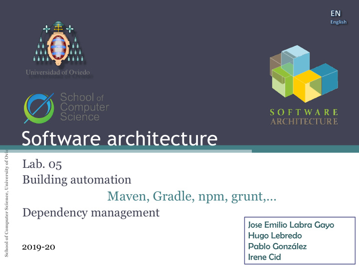 software architecture