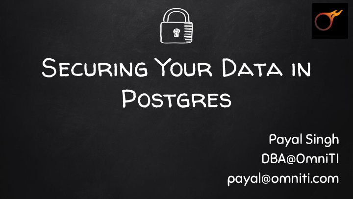 securing your data in postgres