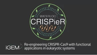 iGEM Projects  PubMed Entries per 100 000  2  Cas  as9 Protein cleaves DNA  Target DNA  PAM Sit