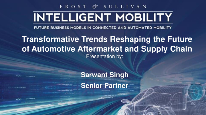 of automotive aftermarket and supply chain