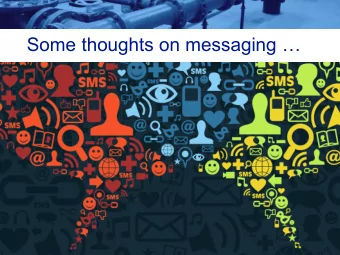 Some thoughts on messaging   Lets hear from an expert  Dave McGimpsey  interviews George