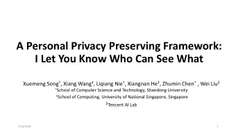 I Let You Know Who Can See What Xuemeng Song  , Xiang Wang  , Liqiang Nie  , Xiangnan He