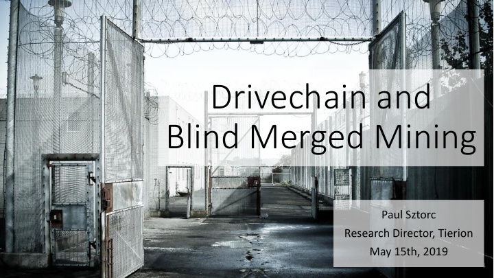 blind merged mining