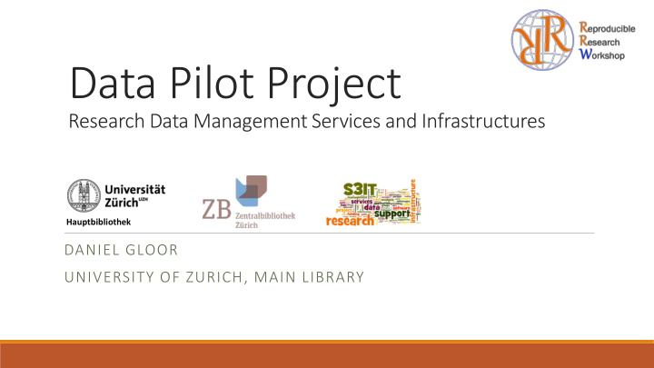 data pilot project