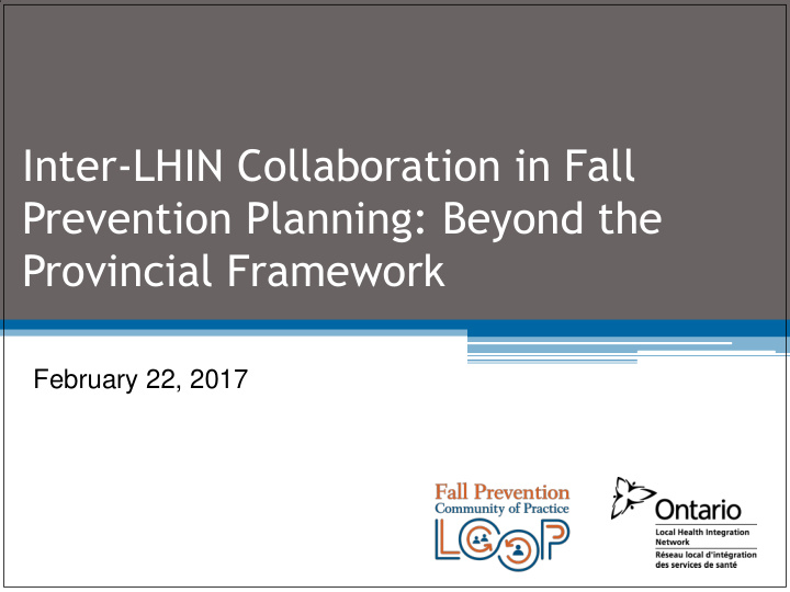 prevention planning beyond the
