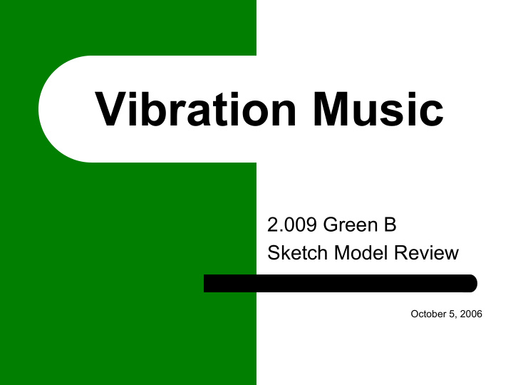 vibration music