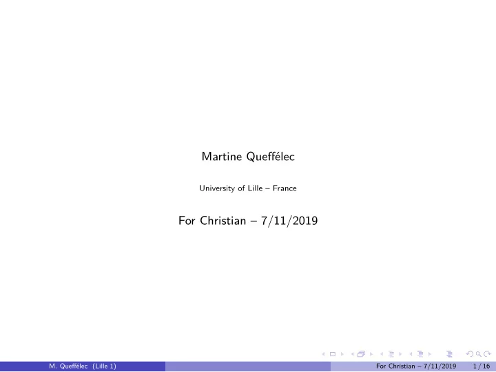 martine queff lec