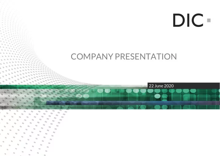 company presentation