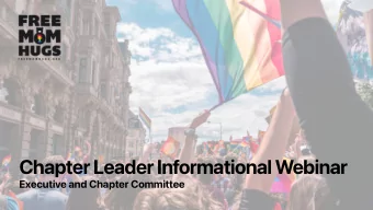 Chapter Leader Informational Webinar  Executive and Chapter Committee  Housekeeping  Cameras and