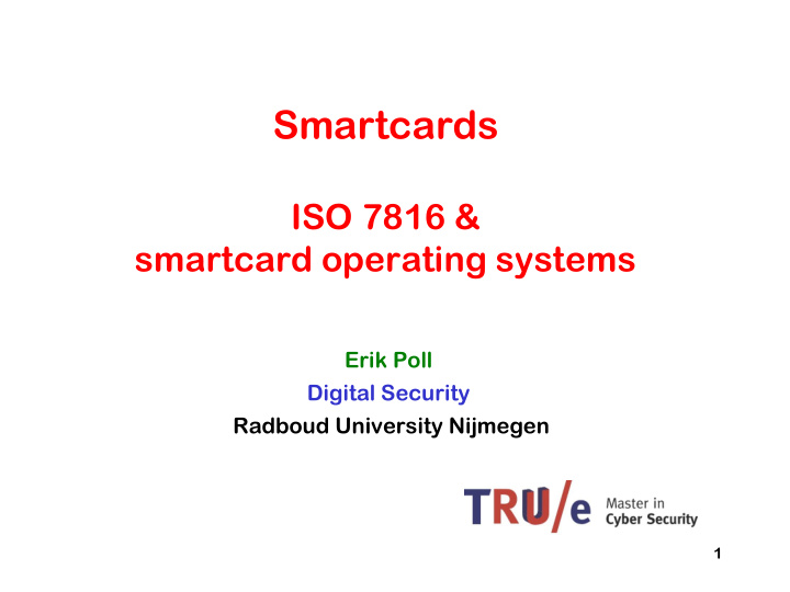smartcards