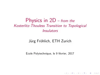 Dedicated to the memory of Louis Michel and Roland S  en eor   two Polytechniciens