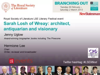 Space for Thought , 1 March 2013  Sarah  Losh  and the church at Wreay, Cumbria, 1842  Holm Cultram