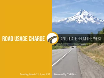 History of the Per-Mile  Charge in the United States  2  What is a Per Mile Charge?  A VMT?