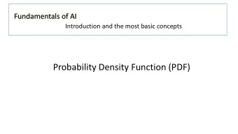 Probability Density Function (PDF)  Joint Probability Distribution  Jo Banana -shaped