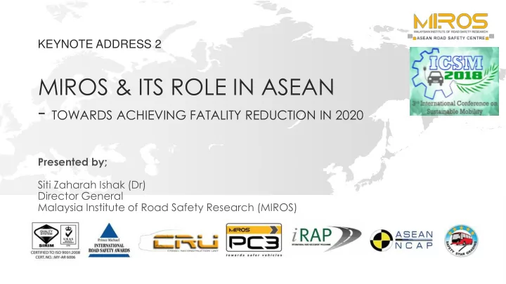 miros amp its role in asean