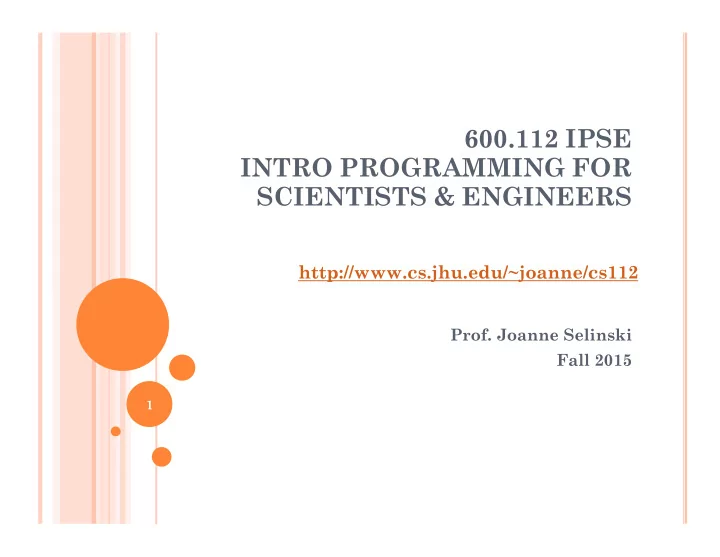 scientists engineers