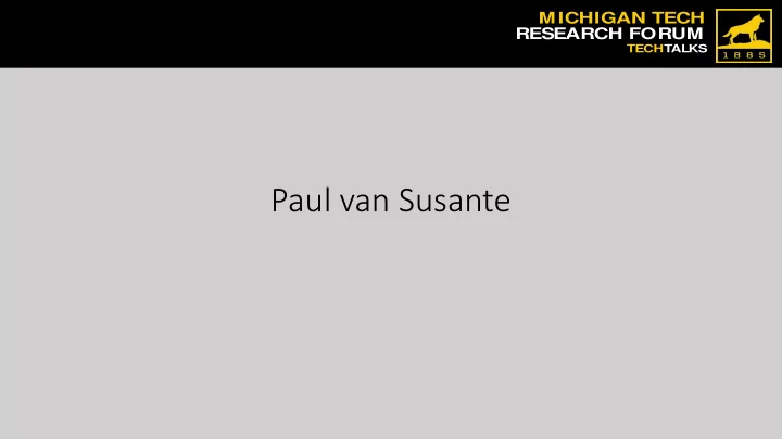paul van susante