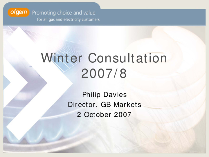winter consultation 2007 8