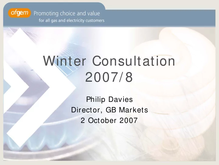 winter consultation 2007 8