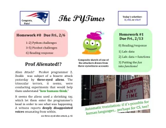 Todays whether:  if, elif, or else!  Congrats,  Pats!