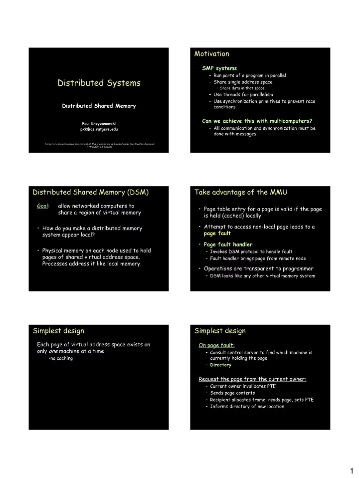 distributed systems