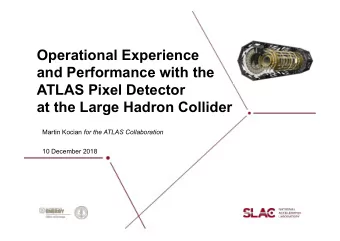Operational Experience  and Performance with the  ATLAS Pixel Detector  at the Large Hadron