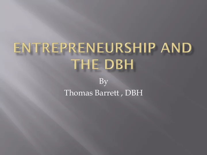biography of the presenter the traditional behavioral