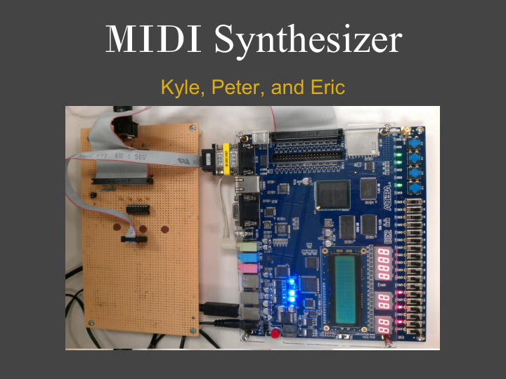 midi synthesizer