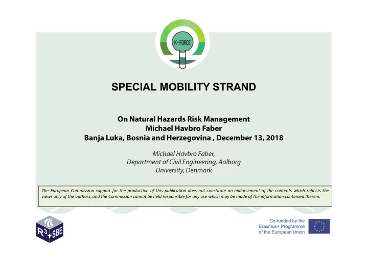 special mobility strand