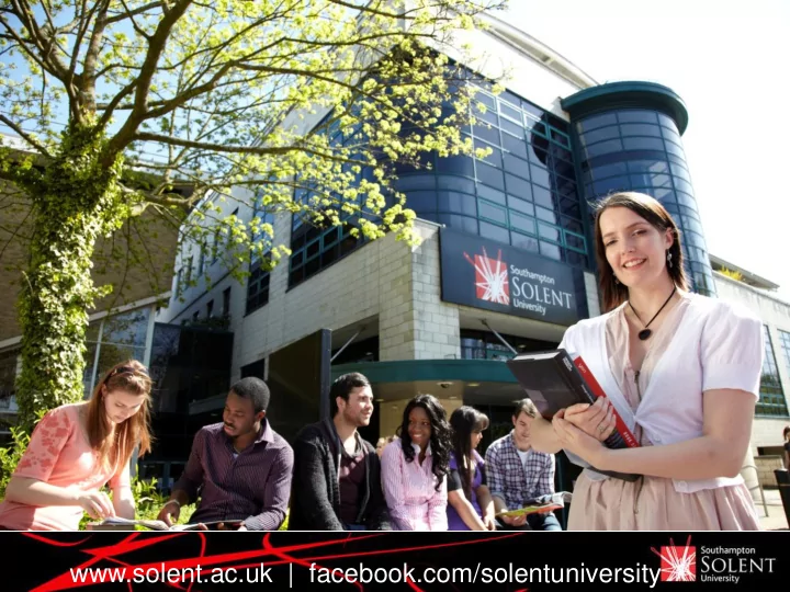 www solent ac uk facebook com solentuniversity