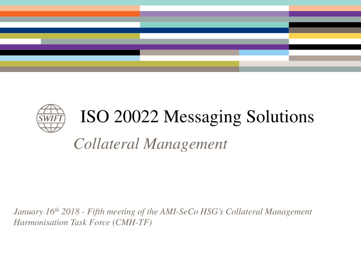 iso 20022 messaging solutions