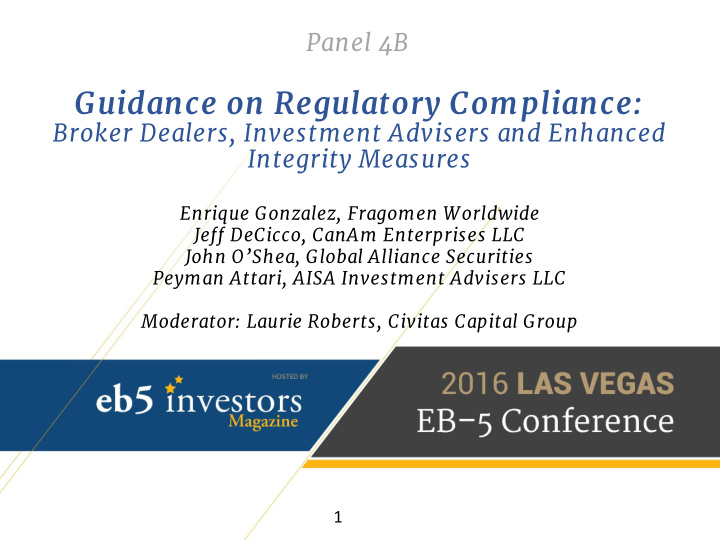 guidance on regulatory compliance