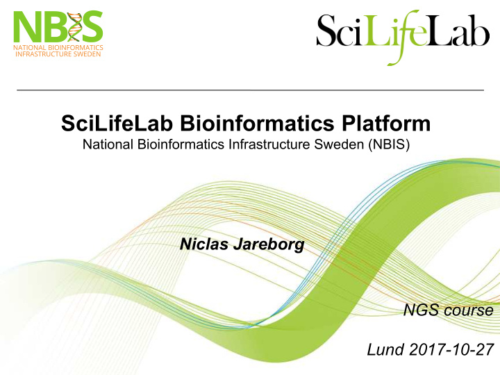 scilifelab bioinformatics platform